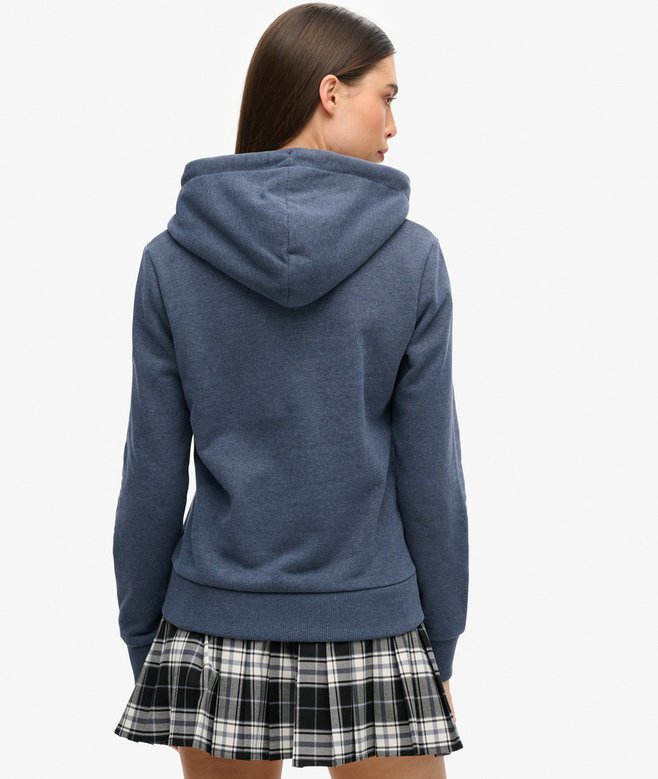 Superdry Sudadera Gráfica Con Capucha Y Vintage Logo En Tono Más Intenso
