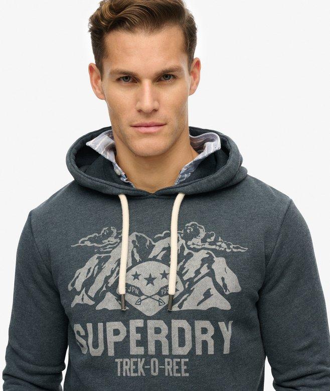 Superdry Sudadera Holgada Con Capucha Monocromática Lo-fi Outdoor