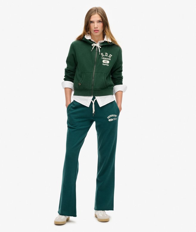 Superdry Sudadera Holgada Con Capucha Y Cremallera Athletic Essentials