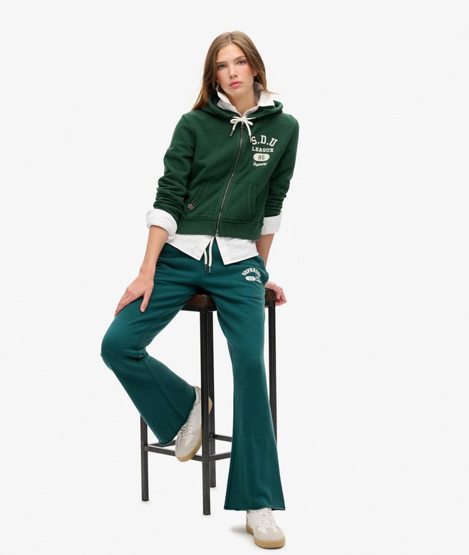 Superdry Sudadera Holgada Con Capucha Y Cremallera Athletic Essentials