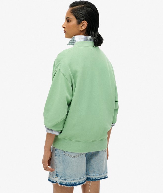 Superdry Sudadera Holgada De Cuello Redondo Monocromática Lo-Fi Outdoor