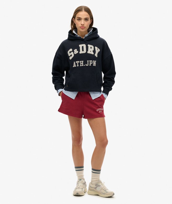 Superdry Sudadera Relajada Con Capucha Y Aplique Athletic Essentials
