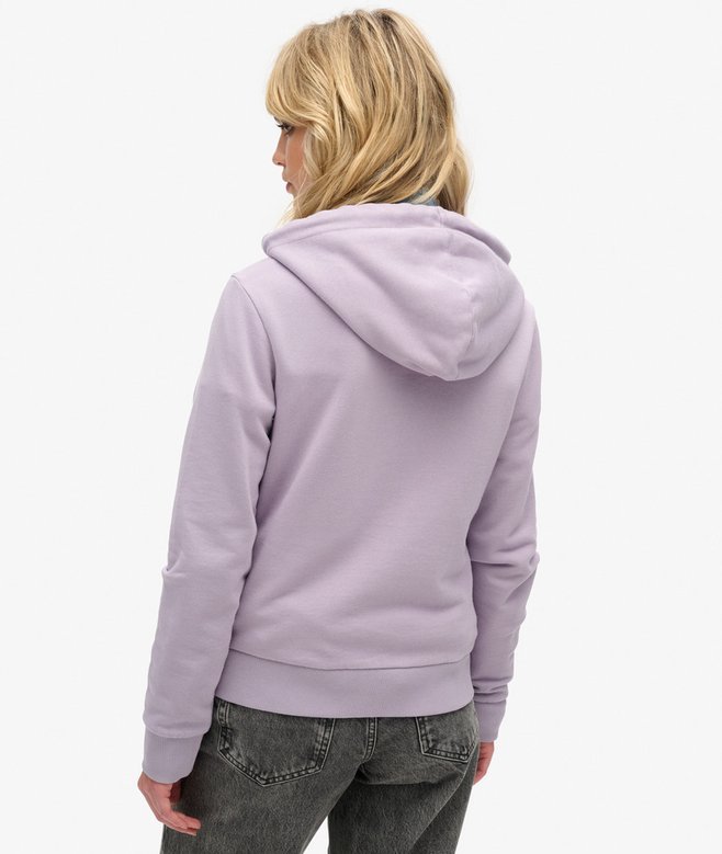Superdry Sudadera Sin Cepillar Con Capucha Y Logo Metálico Vintage