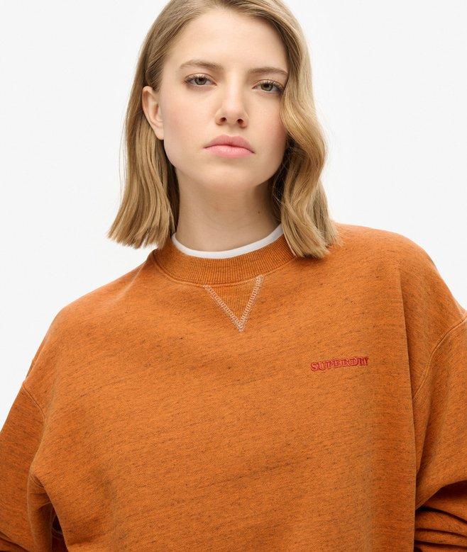 Superdry Sudadera Sobreteñida Con Logotipo Essential