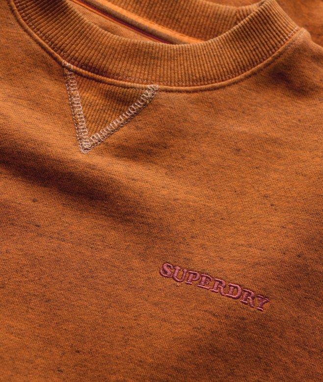 Superdry Sudadera Sobreteñida Con Logotipo Essential