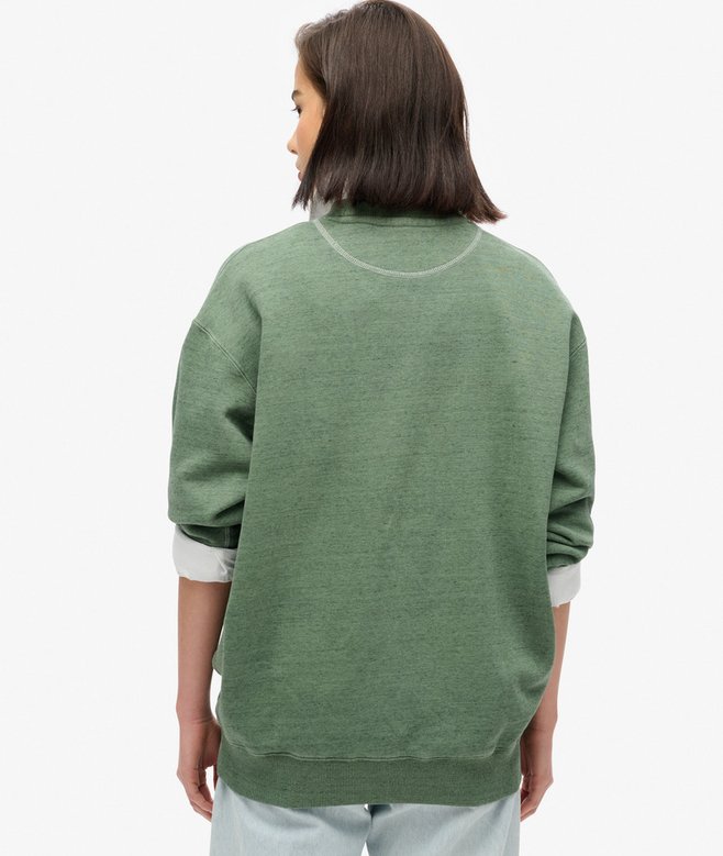 Superdry Sudadera Sobreteñida Con Logotipo Essential