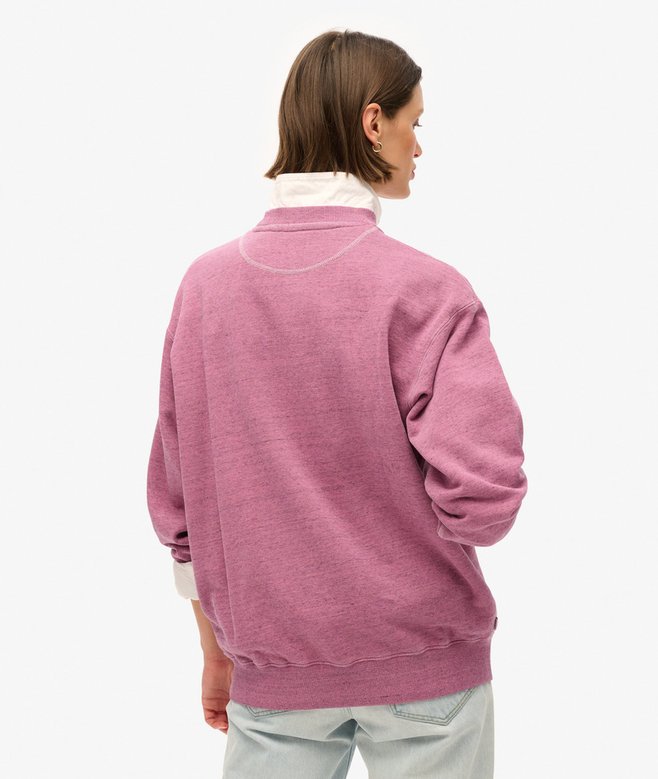 Superdry Sudadera Sobreteñida Con Logotipo Essential