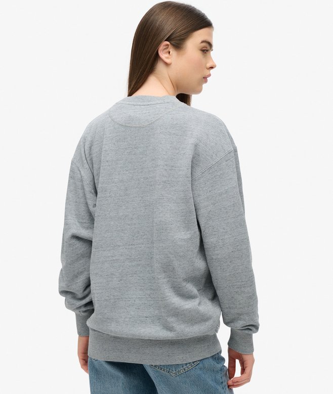 Superdry Sudadera Sobreteñida Con Logotipo Essential