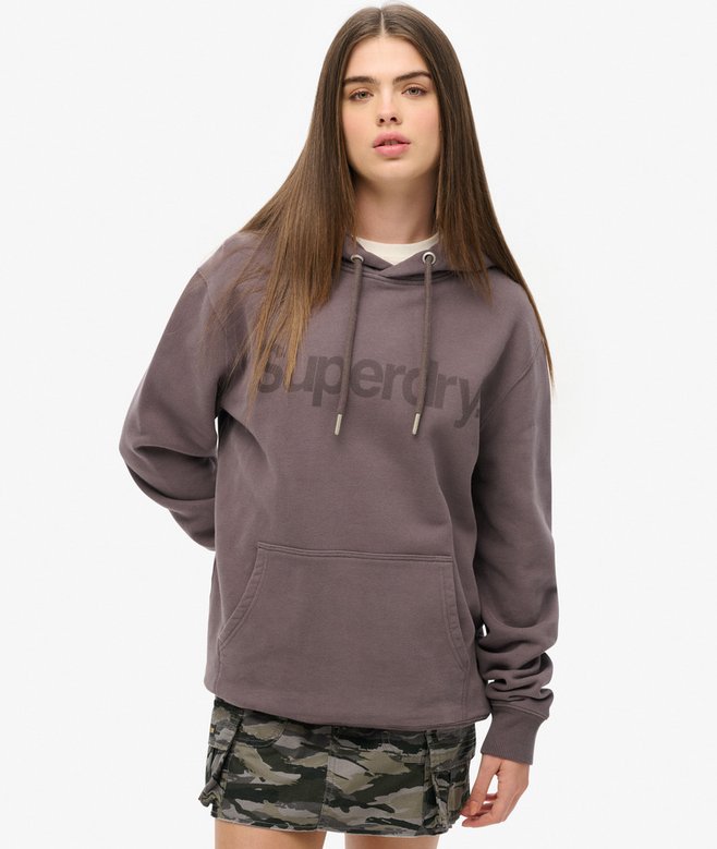 Superdry Sudadera Suelta Con Capucha Y Logotipo Core City