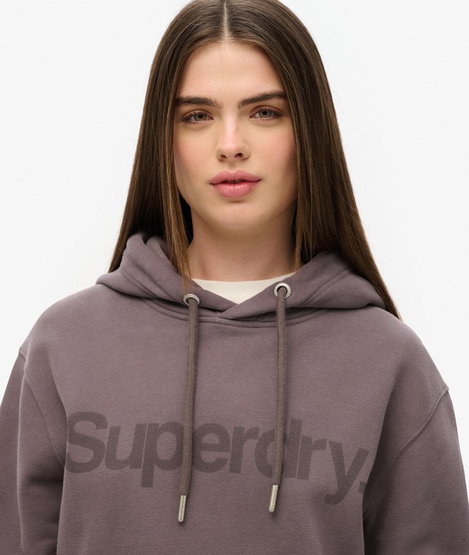 Superdry Sudadera Suelta Con Capucha Y Logotipo Core City