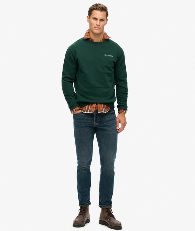 Superdry Sudadera Suelta De Cuello Redondo City Con Logotipo Core