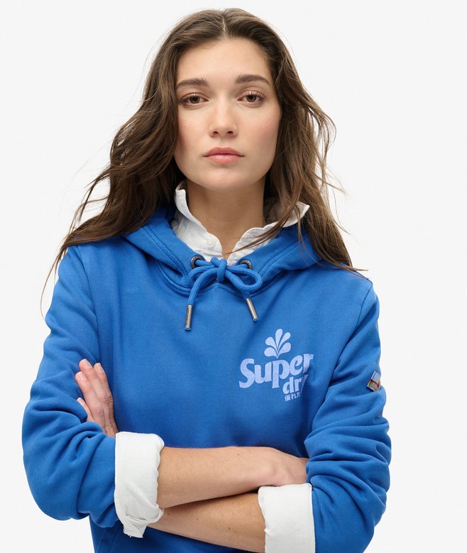 Superdry Sudadera Tonal Con Capucha Y Logotipo Cooper