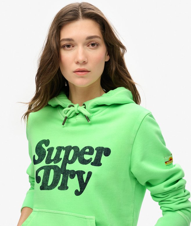 Superdry Sudadera Tonal Con Capucha Y Logotipo Cooper
