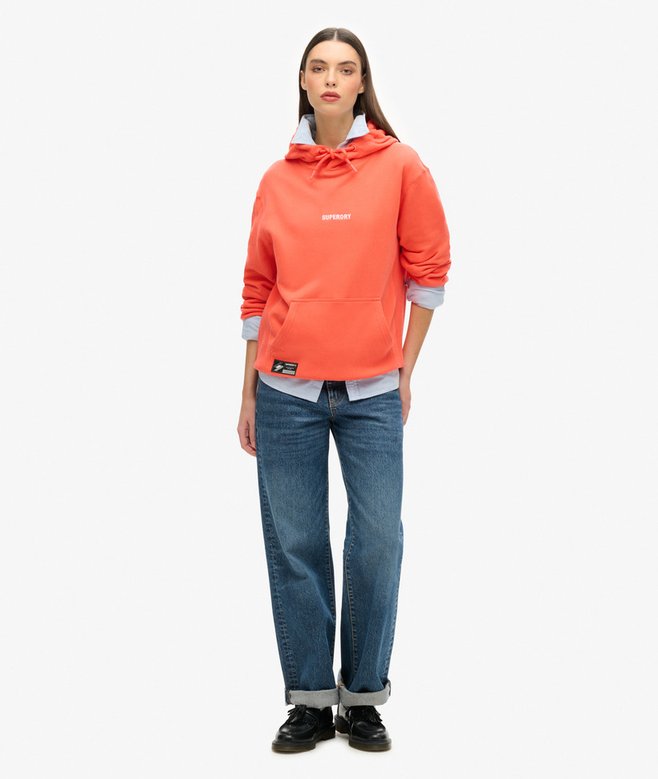 Superdry Sudadera Unisex Con Capucha Y Micrologotipo