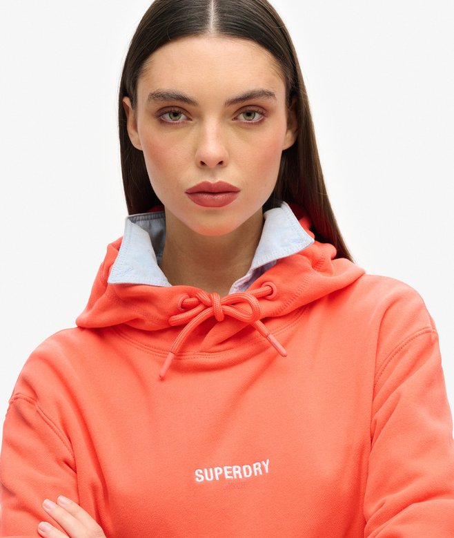 Superdry Sudadera Unisex Con Capucha Y Micrologotipo