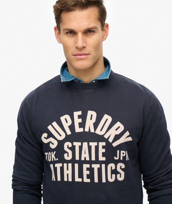 Superdry Sudaderas De Cuello Redondo Athletic Essentials