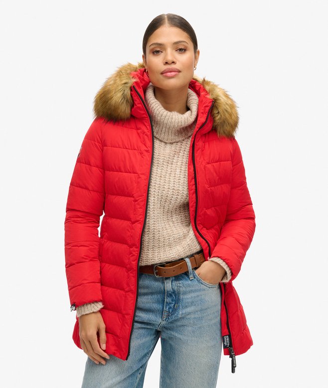 superdry Abrigo acolchado medio Arctic