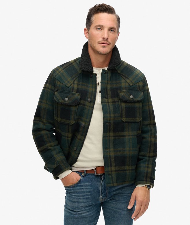 superdry Abrigo de lana Chore Merchant Store