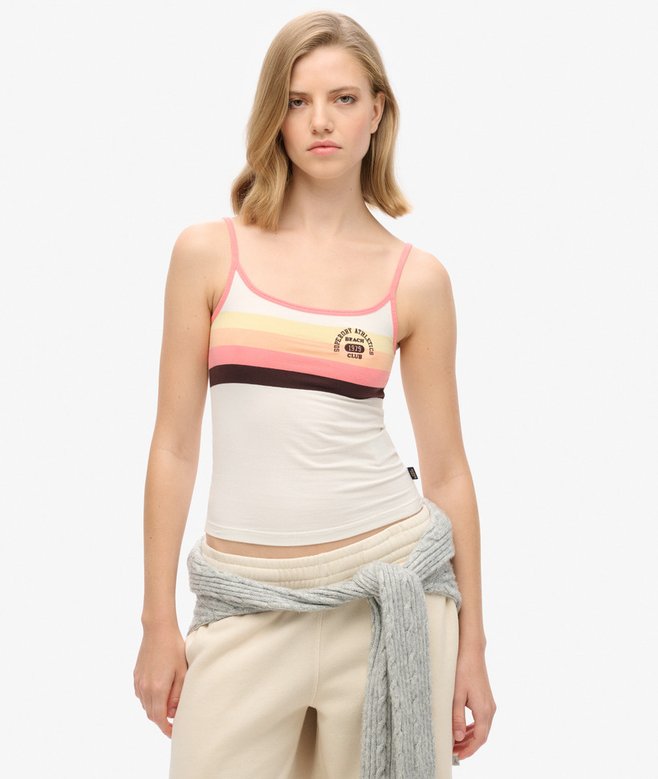 superdry Athletic Essentials Branded Cami Top