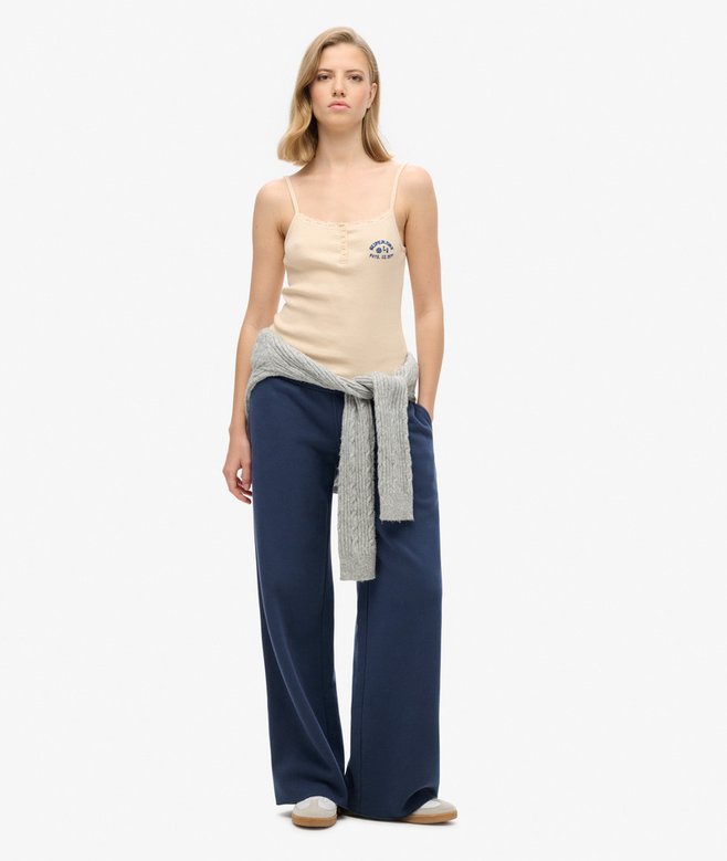 Superdry Athletic Essentials Button Down Cami Top