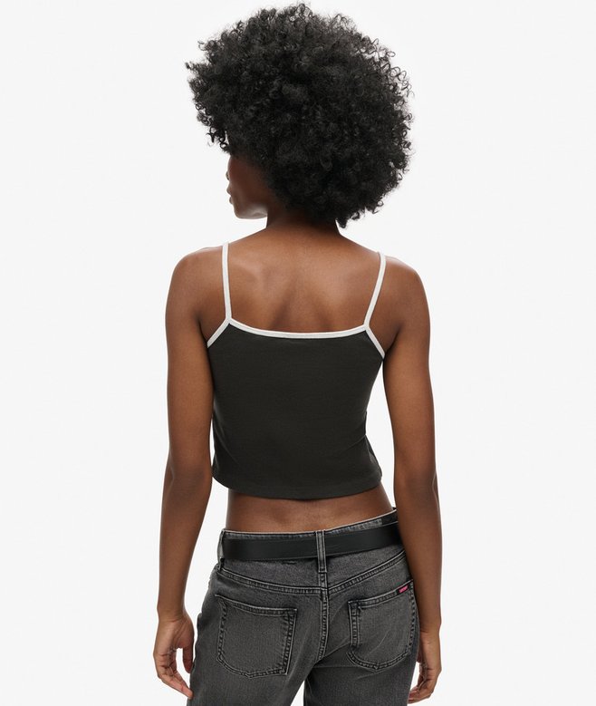 Superdry Athletic Essentials Crop Cami Top