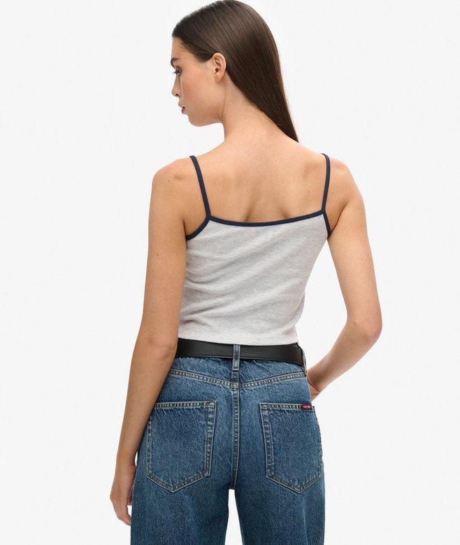 Superdry Athletic Essentials Crop Cami Top