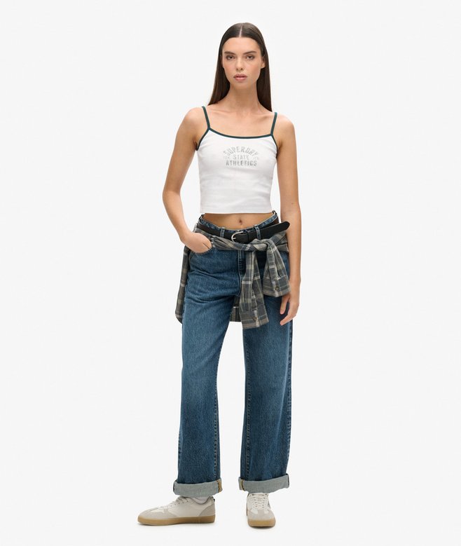 Superdry Athletic Essentials Crop Cami Top