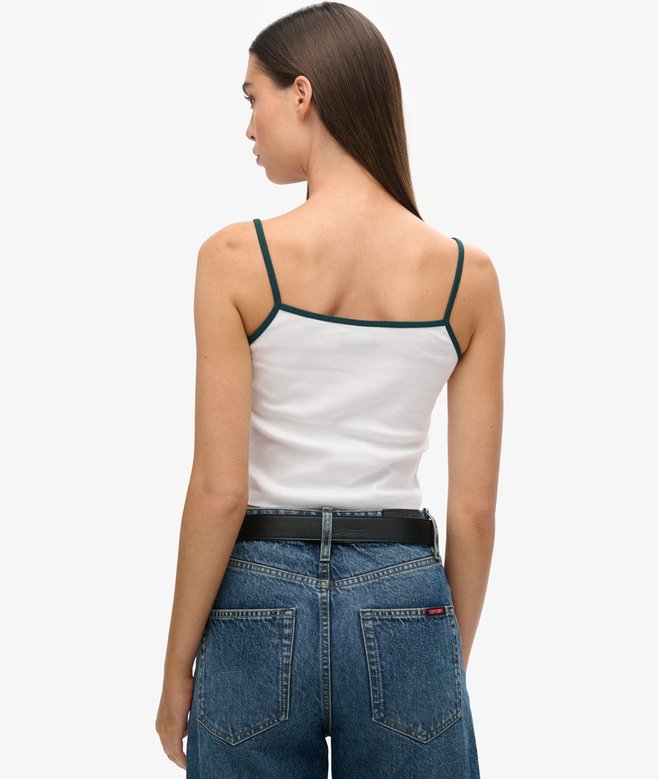 Superdry Athletic Essentials Crop Cami Top