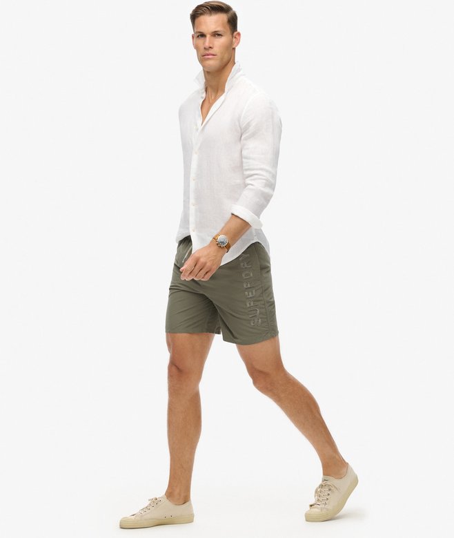 Superdry Bañador Bordado Premium De 43 2 Cm