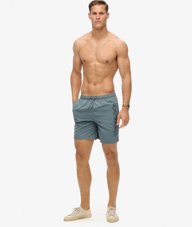 Superdry Bañador Bordado Premium De 43 2 Cm