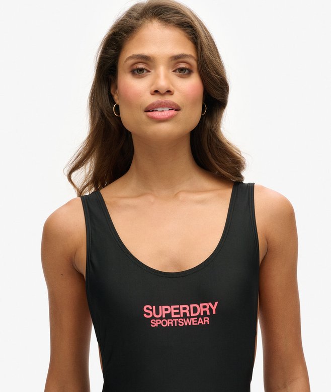 Superdry Bañador Elástico Con Espalda Pronunciada