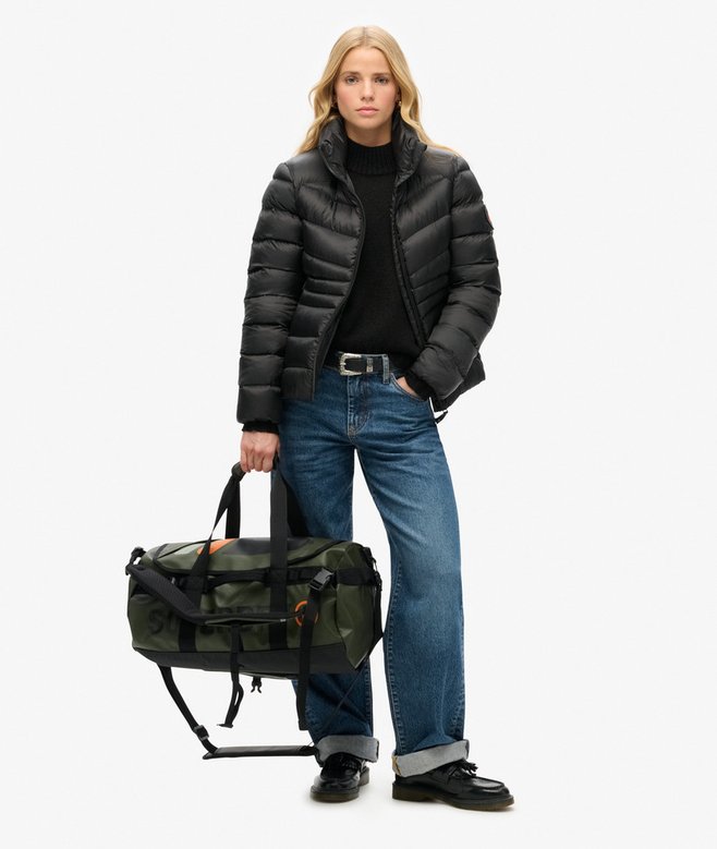 Superdry Bolsa Cilíndrica De Lona