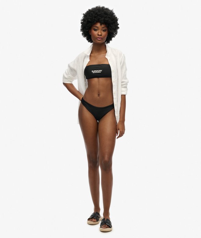 Superdry Braguita De Bikini Brasileña Con Logo