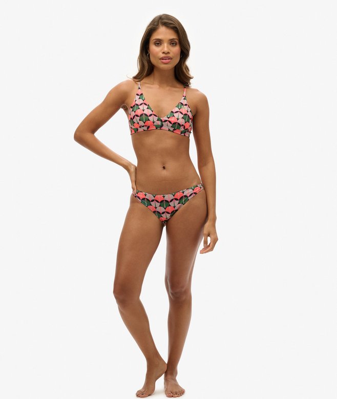 Superdry Braguita De Bikini Clásica Estampada