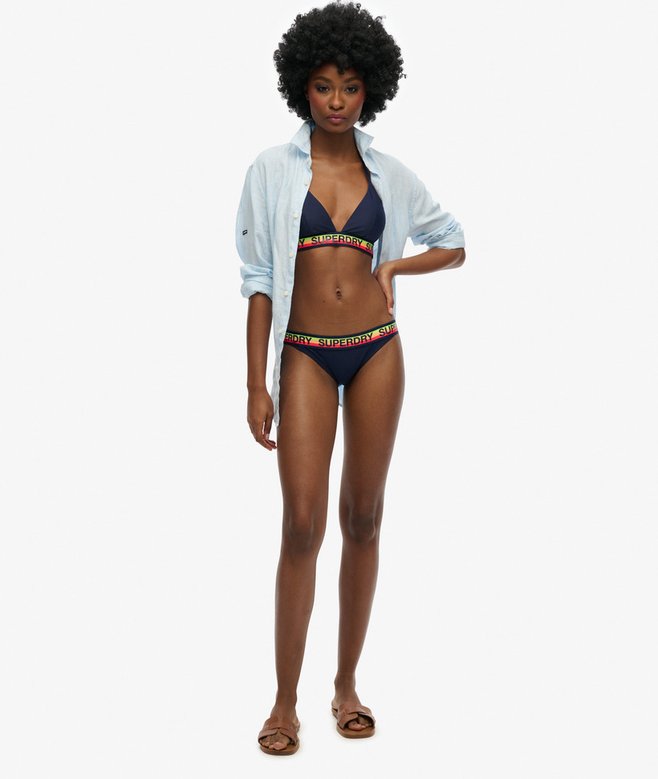 Superdry Braguita De Bikini Con Logo Classics