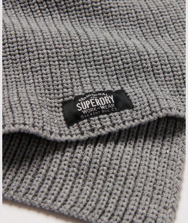 Superdry Bufanda De Punto Clásico