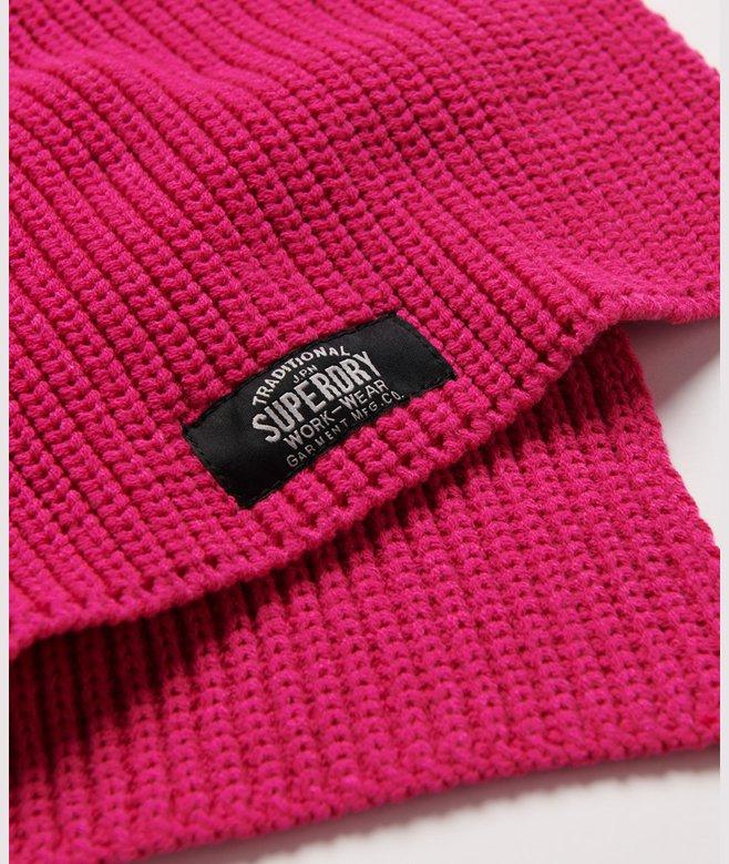 Superdry Bufanda De Punto Clásico