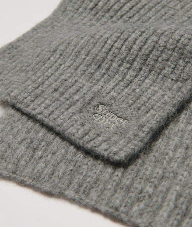 Superdry Bufanda De Punto De Canalé