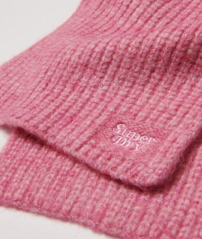 Superdry Bufanda De Punto De Canalé