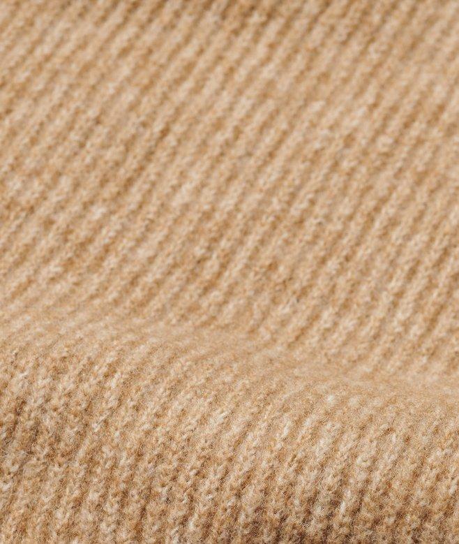 Superdry Bufanda De Punto De Canalé Suave