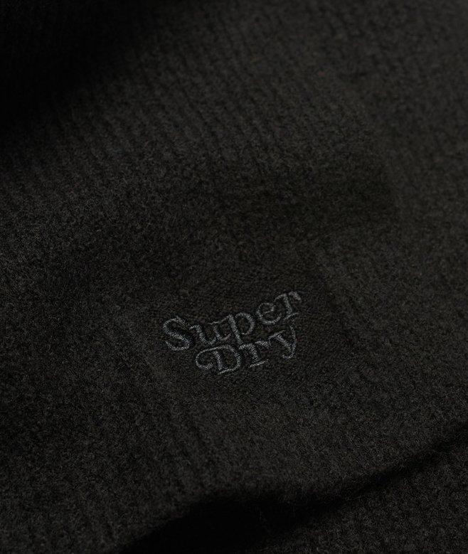 Superdry Bufanda De Punto De Canalé Suave
