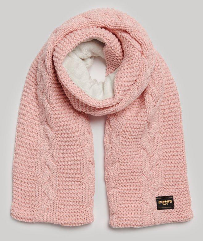 Superdry Bufanda De Punto De Ochos