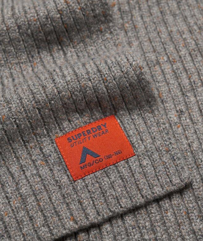 Superdry Bufanda De Punto Nep Workwear