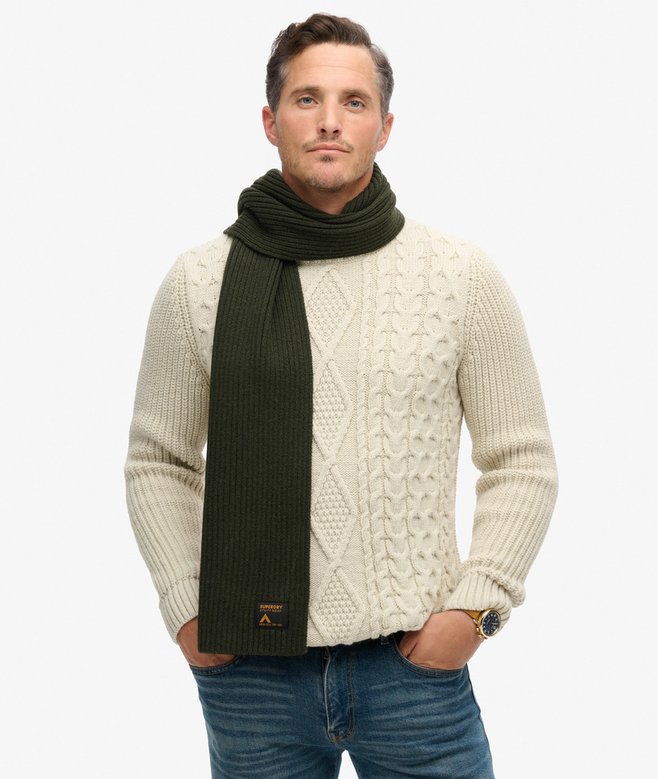 Superdry Bufanda De Punto Workwear