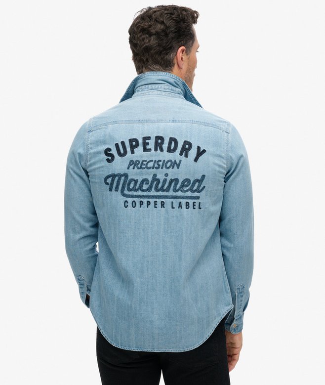 Superdry Camisa Bordada Workwear