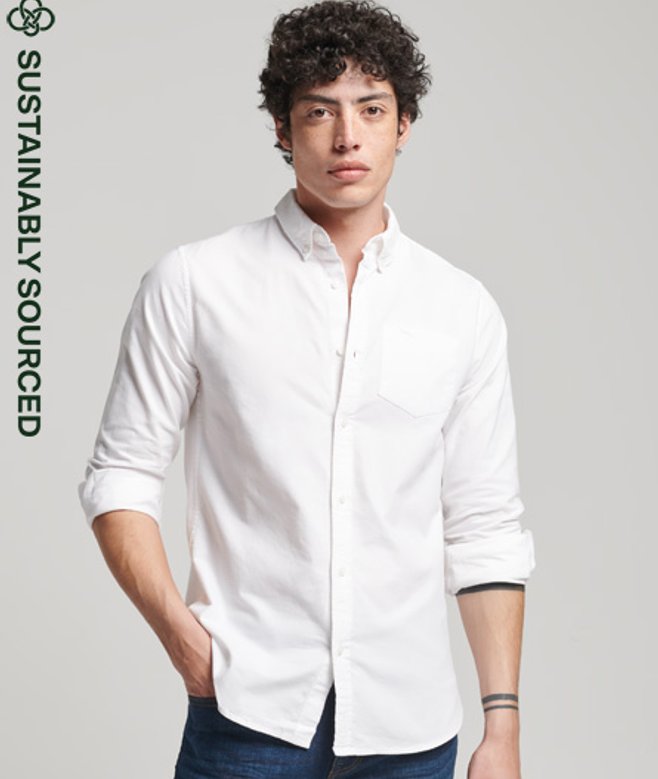 superdry Camisa clásica Oxford University