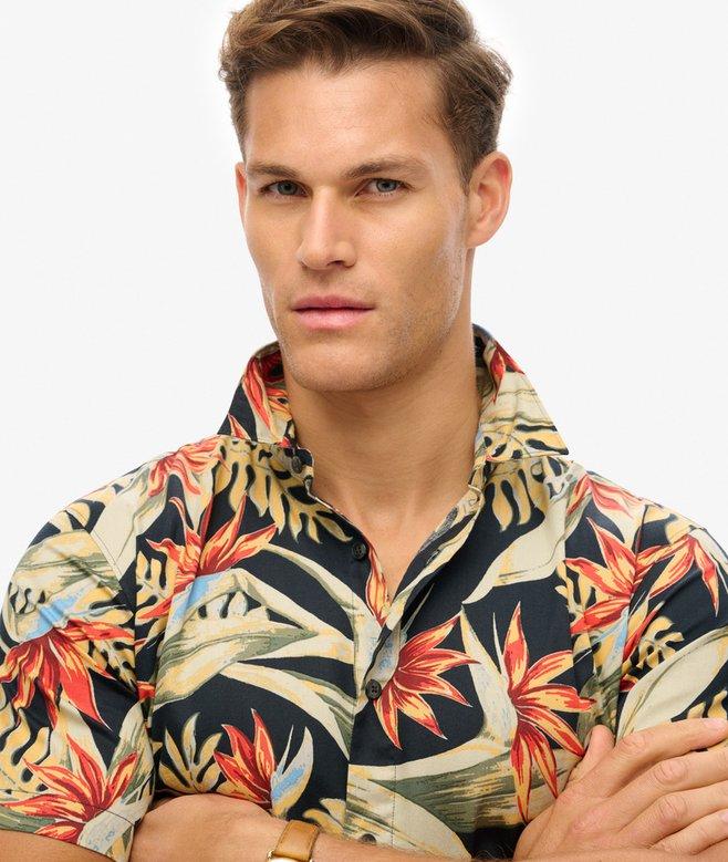 Superdry Camisa Con Estampado Hawaiano