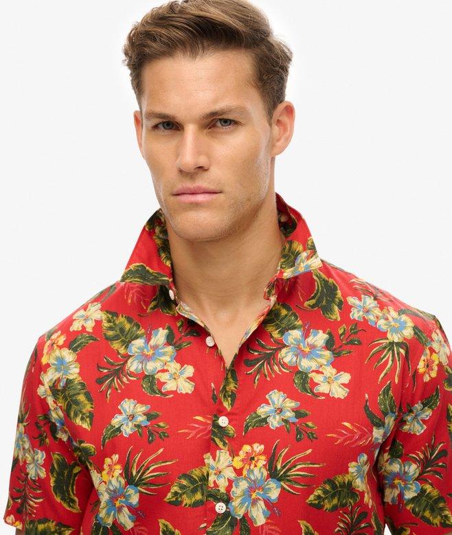 Superdry Camisa Con Estampado Hawaiano