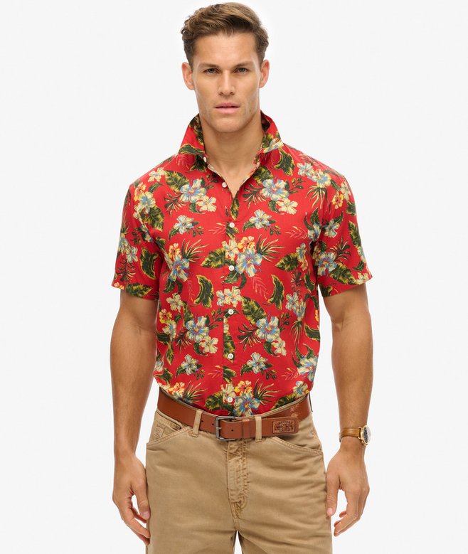 superdry Camisa con estampado hawaiano