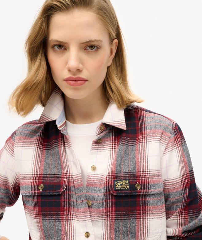 Superdry Camisa De Leñador De Franela A Cuadros
